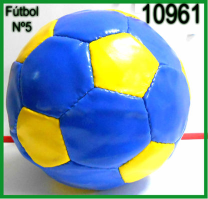 Imagen de PELOTA AZUL Y AMARILLA 12.25